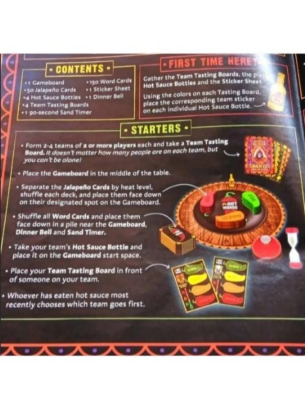 Hot Words, The Party Game Where You Can't Say That Board Game | EUC | 12+